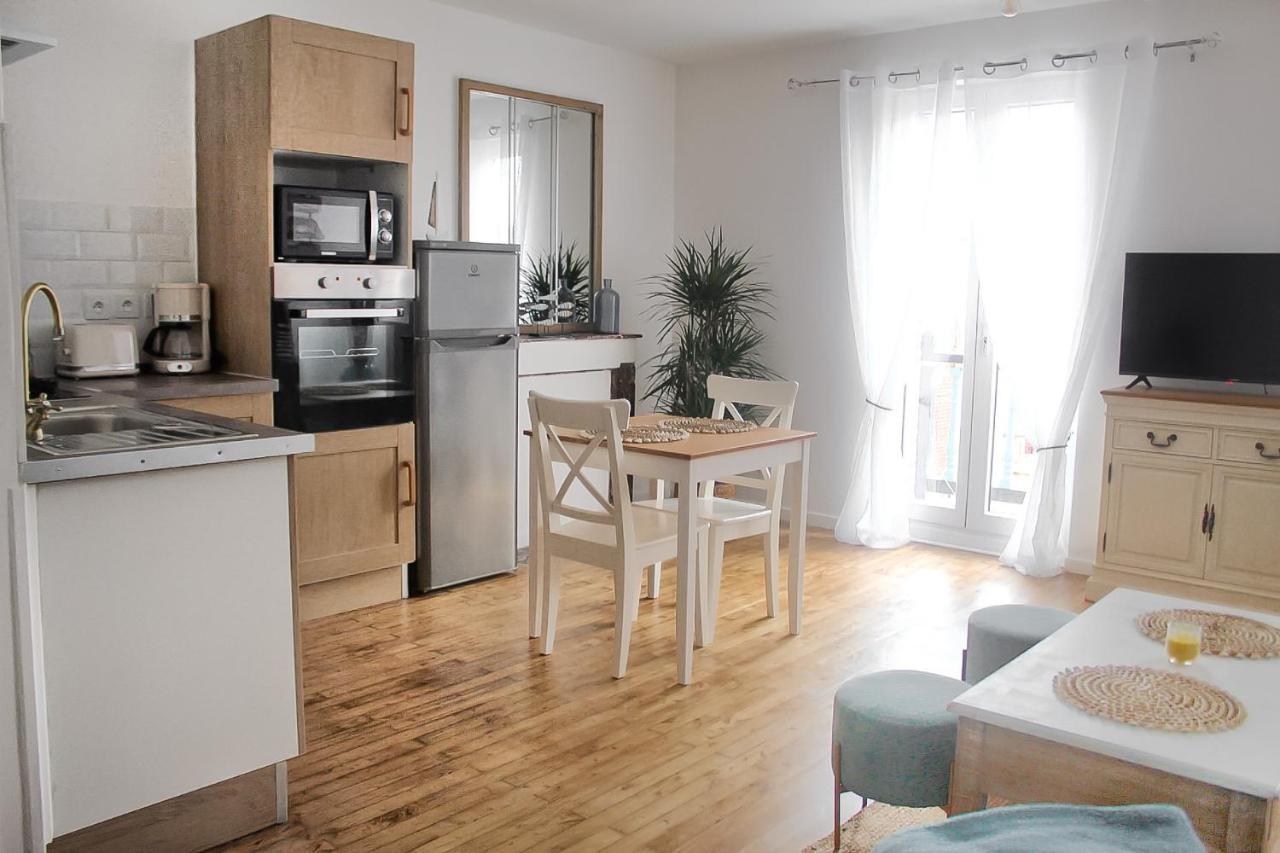 Le 8 ∙ Appartement Cosy Avec Balcon Vue Sur Mer Mers-les-Bains Kültér fotó