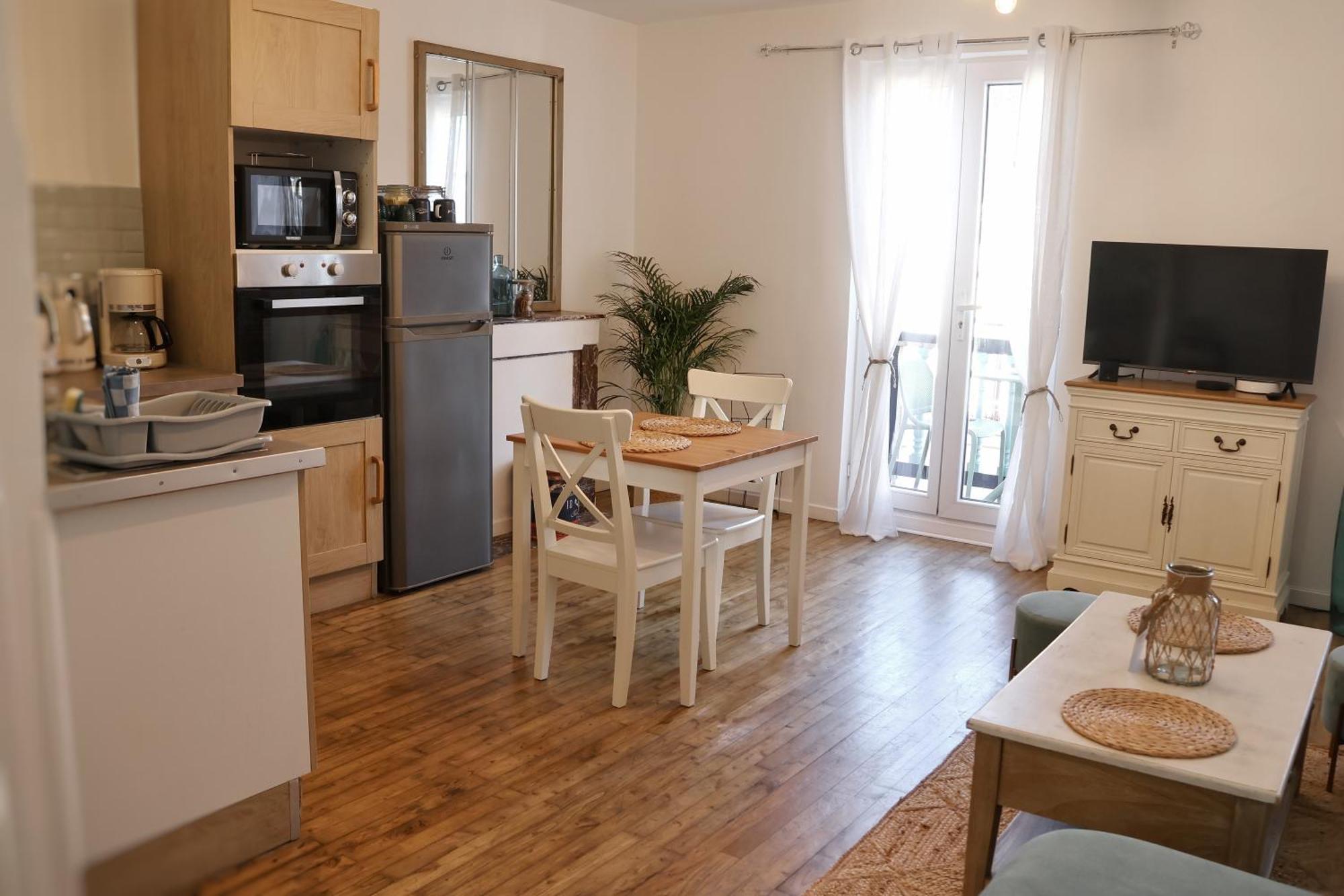 Le 8 ∙ Appartement Cosy Avec Balcon Vue Sur Mer Mers-les-Bains Kültér fotó